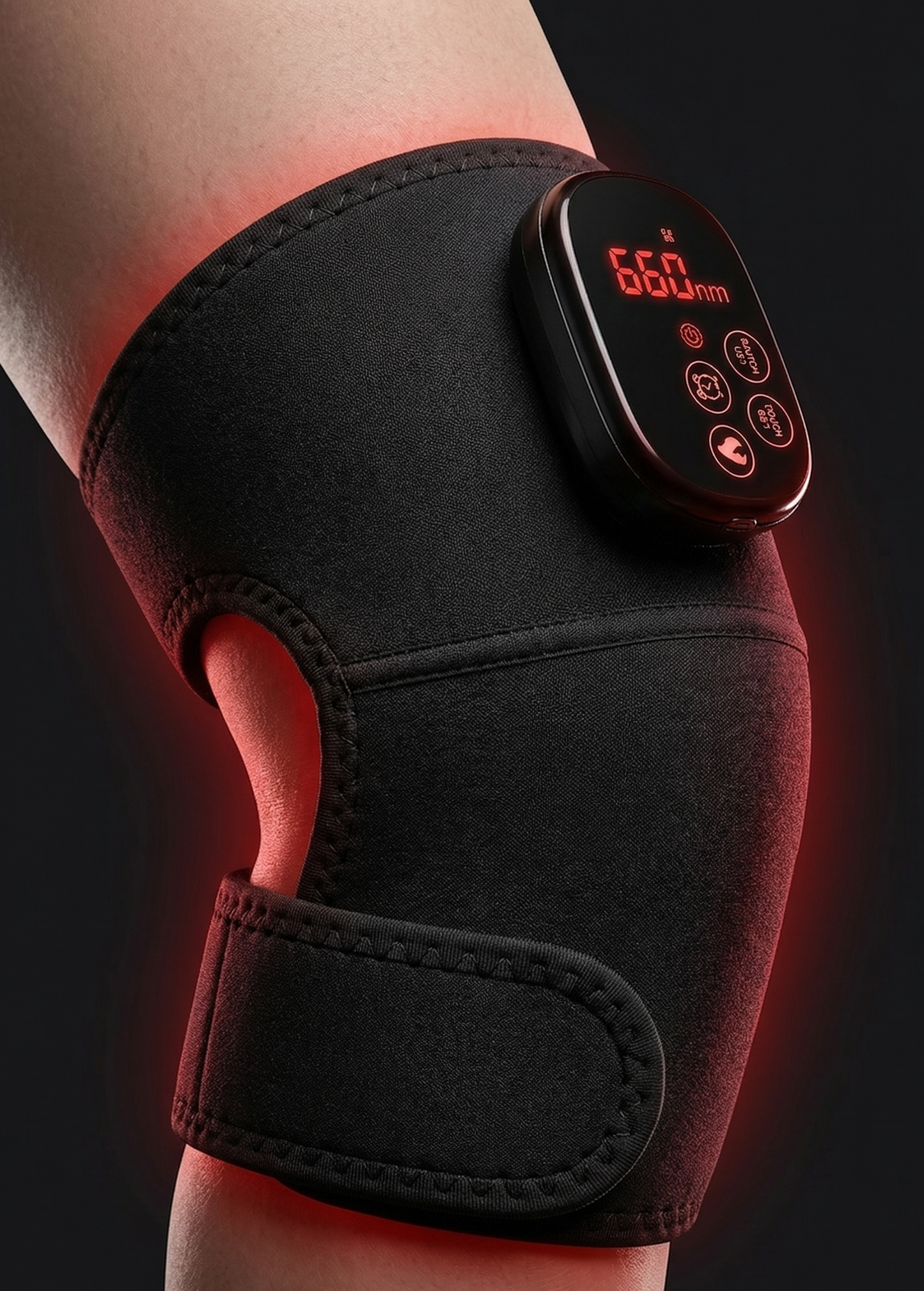 Athrx K-PRO — Red Light & Heat Therapy Wrap for Knee Pain